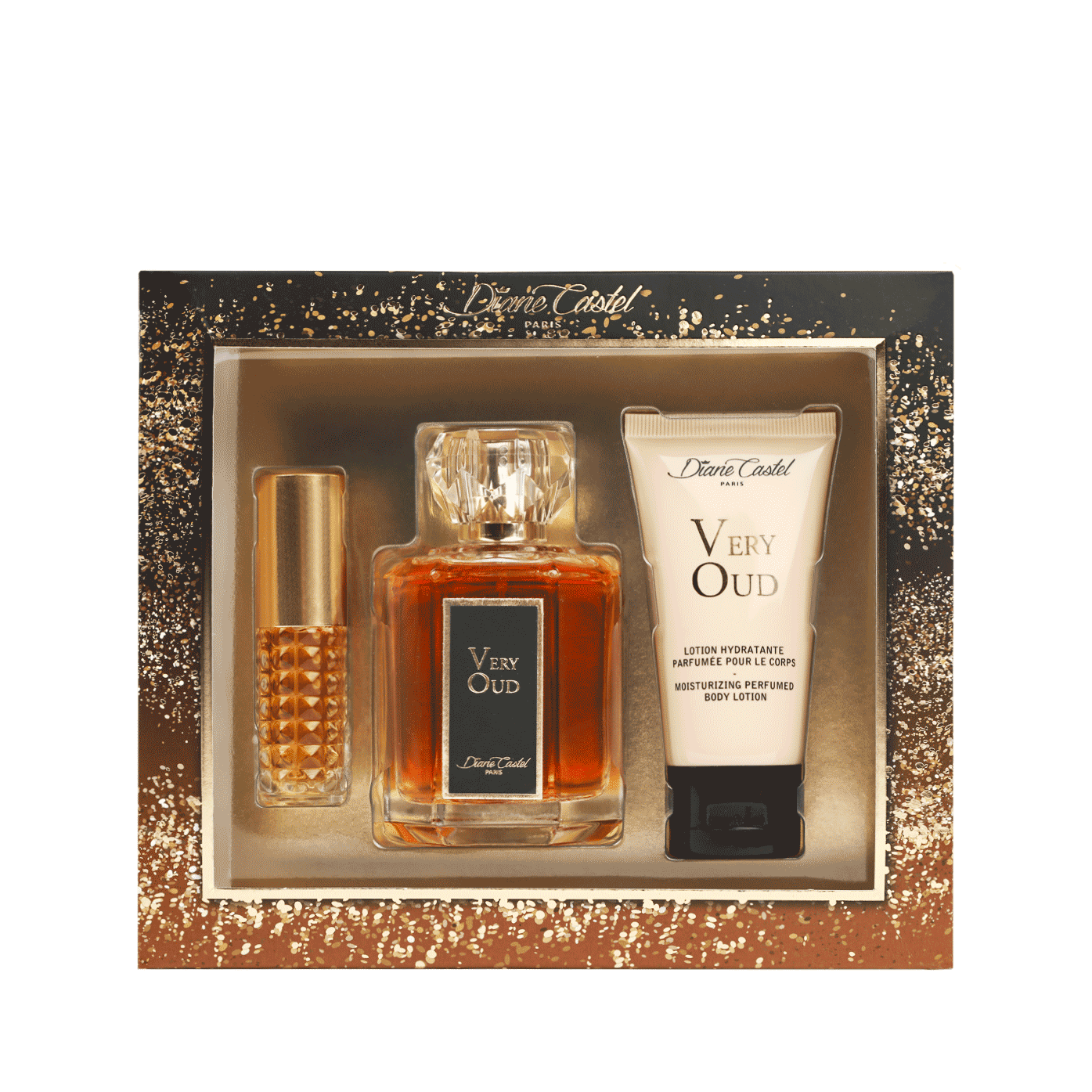 Coffret Parfums de Maison et capilla Oud Sensuel