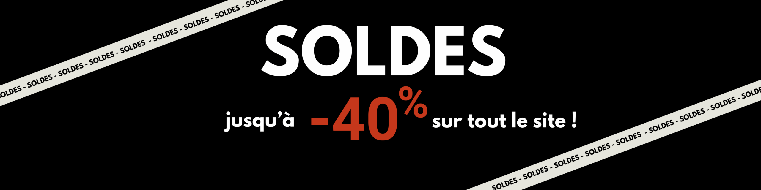 BANNIERE SITE ESHOP SOLDES -40%
